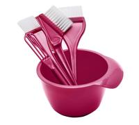 iplusmile Kit de Teinture Cheveux avec Bol Mélangeur et Pinceau Souple pour Application Uniforme Outils Professionnels pour Coloration DIY Cadeau pour Famille et Amis
