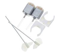 iplusmile Kit Hélice Double pour Bateau Électrique DIY 130 Moteur 3-6v Réversible, Accessoires Moteurs pour Modélisme Naval Amateur, Propulsion Stable, Contrôle Précis, Kit