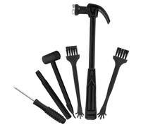 iplusmile Kit Outils Archéologie pour Garçon Fille Jeu de Fouille Plastique avec Marteau Burin et Brosse Ensemble Excavation Éducatif pour Développement des Compétences et Jeu Imaginatif