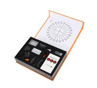 iplusmile Kit Physique 17 Pièces Lentilles Convexes Et Concaves, Ensemble D'expérience Pour Enseignement Des Sciences De La Vision, Outil Éducatif Pour Laboratoire