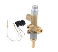 iplusmile Kit Thermocouple Et Sécurité Basculement en Laiton Et Plastique pour Parasol Chauffant Extérieur, Accessoire Réparation Gaz pour Chauffage De Terrasse