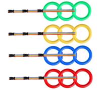 iplusmile Laisse De Poignet Sécurité Garçon Et Filles, Corde De Marche Préscolaire Colorée, 12 Pièces Multicolores, Pour Garderie Et Maternelle, Apprentissage File D’attente, Usage Tout-petit