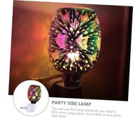 iplusmile Lampe à Cire Colorée pour Diffuseur Dambiance Intérieur avec Veilleuse Brûleur Dhuiles Essentielles Multifonction pour Salon et Chambre