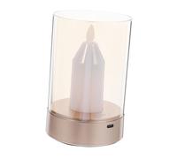 iplusmile Lampe de Chevet LED sans Flamme Veilleuse Détecteur de Mouvement Ambiance Chandelle Luminaire Décoratif pour Chambre Mariage et Anniversaire