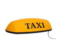 iplusmile Lampe LED de Toit de Voiture Étanche avec Ventouses Lumière Jaune Panneau Vierge pour Enseigne Taxi de Toit pour Usage Nocturne et Travaux Extérieurs