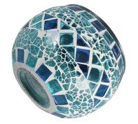 iplusmile Lampe Solaire Extérieure Étanche Décoration Jardin avec Boule Bleue Transparente Lumière LED Ambiance pour Terrasse et Camping