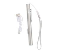 iplusmile Lampe Stylo LED Médicale Portable avec Clip Lumière Blanche pour Inspection Oculaire et Recharge USB et Pratique pour Médecins et Infirmiers