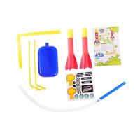 iplusmile Lanceur Pneumatique pour Garçon Fille de Créatif Extérieur avec Angle de Rouge Orange