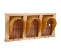 iplusmile Les Pigeons entrent dans la Porte de la Cage Accessoires Cage Perruche Porte de Course de Pigeons Porte Oiseaux de Style européen Portes Pigeons Abdos Light Brown