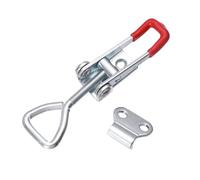 iplusmile Loquet à Bascule en Métal Poignée Confortable et Barre de Serrage en U pour Boîte et Grand Coffre, pour Restaurant et Bureau
