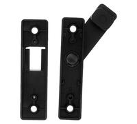 iplusmile Loquet de Porte Coulissante à Alliage de Zinc Robuste Verrou à Angle Droit pour Portes de Grange Placards et Remises Installation Facile et Gain de Place