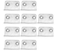 iplusmile Lot de 10 Lames de Rechange Métalliques pour Dévidoir de Ruban Adhésif, Coupe-métal Compatible Modèles 20051 20052, Accessoires Bureau pour Usage Professionnel et Emballage