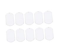 iplusmile Lot de 10 Médailles D'Identification pour Chien Personnalisées pour Chiots Colliers pour Chiots Clochettes Mangeoires pour Animaux De Compagnie Colliers pour Petits