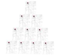 iplusmile Lot de 10 Pochettes à Vin Portables 5l en Plastique Stable avec Bec Verseur Réutilisable, Distributeur De Vin Compact pour Sorties en Plein Air, Fête Et Voyage