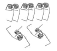 iplusmile Lot De 10 Ressorts De Porte De Réfrigérateur Argentés Pour Réparation De Congélateur