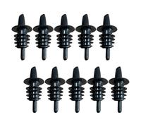 iplusmile Lot de 10 Verseurs de Bouteille de Vin en Pvc Pratiques et Faciles à Utiliser, Bouchons Anti-débordement pour Bar et Conservation du Vin