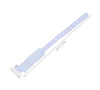 iplusmile Lot De 100 Bracelets D'Information Pour Personnes Âgées Bracelets D'Identification Pour Patients De Sécurité