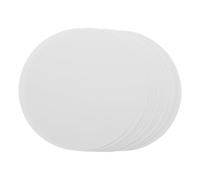 iplusmile Lot de 100 Carton Rond Blanc 15 cm, Papier Épais Vierge pour Dessin et Loisirs Créatifs, Disque en Carton Lisse pour Peinture Aquarelle, Art Mandala et Bricolage DIY Enfant
