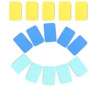 iplusmile Lot de 15 Mini Gommes à Sec en Feutre Réutilisables, Effaceurs de Tableau Blanc Pratiques et Confortables pour Salle de t Bureau