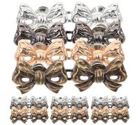 iplusmile Lot de 16 Boutons de Ceinture en Alliage pour Resserrer Taille sans Couture, Serrage-pantalon Amovible 8 Paires, Extension Jean et Pantalon Pratique pour Couture et Vêtement