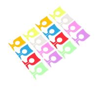 iplusmile Lot de 16 Marqueurs de Verre à Vin en Silicone Coloré, Breloques de Coupe, Réutilisables et Résistants, pour Fêtes et Identification Facile des Verres, Set 2 X 8 Pièces