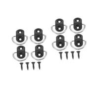 iplusmile Lot De 2 Ancrages D'arrimage Pour Coffre De Voiture De Chargement De Filet À Bagages Pour Siège Arrière 4 Pièces X 2