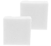 iplusmile Lot de 2 Blocs de Mousse de Fleur Carrés Blancs pour Fleuristes Mousse Végétale Polyvalente Express pour Compositions et Loisirs Créatifs Décoration Mariage et Artisanat