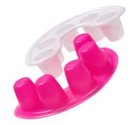 iplusmile Lot de 2 Bols à Manucure en Plastique Robustes pour Ongles Faux, Design Simple, Multi-usages, pour Manucure DIY à Domicile
