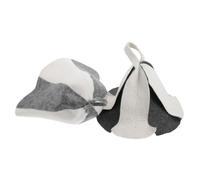 iplusmile Lot De 2 Chapeaux De Sauna pour Cheveux Secs Accessoires De Sauna Chapeau De Sauna pour Hammam Serviette Absorbante Et Isolante Thermique Chapeau De Sauna pour Femmes Chapeau