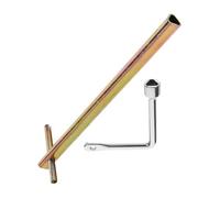 iplusmile Lot De 2 Clés De Verrouillage De Porte d'ascenseur Clés D'Entrée Clés À Trois Côtés pour Ascenseurs Clés De Service d'ascenseur Clés De Porte De Couloir Clés De