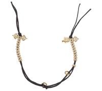 iplusmile Lot de 2 Compteurs de Perles Bouddhistes en Laiton Accessoires Pratiques pour Contemplation et Chants Dispositif de Comptage Multifonctionnel Corde Résistante Outil Compact