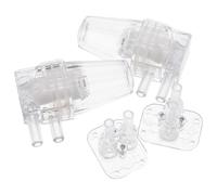 iplusmile Lot de 2 Filtres en Plastique pour Appareils de Beauté Séparateur Liquide-Liquide Huile-Eau Système de Filtration Haute Précision Compatible Compresseur et Soins Peau