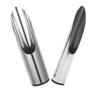 iplusmile Lot de 2 Pelles de Jardin Multifonctions en Acier Inoxydable Argenté, Petite et Grosse Taille, Outil de Plantation pour Succulentes et Bonsaï, pour Jardinage à Main, Rempotage