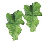 iplusmile Lot de 2 Pinces à Cheveux de Feuille de Laitue Accessoires Amusants Taille Petite Pince à Cheveux Mignonne pour Filles Décoration de Coiffure Originale