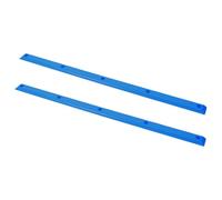 iplusmile Lot de 2 Protections de Rails pour Skateboard Bleu, Accessoires en Plastique Absorbant Les Chocs, Pare-Chocs de Protection pour Longboard, Remplacement des Rails, Skateparks