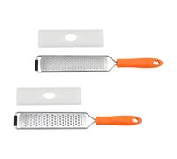 iplusmile Lot de 2 Râpes à Légumes en Acier Inoxydable 304 Râpe Fine et Multifonction pour Fromage Citron et Chocolat Ustensile Cuisine Pratique pour Usage Domestique