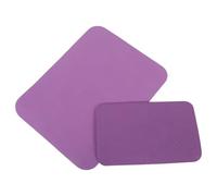 iplusmile Lot de 2 Tapis Antidérapants pour Machine à Coudre Coussin Anti-Vibrations en Tpe Violet Ensemble Grosse et Petite Taille Amortisseur de Bruit pour Pédale Usage Maison et