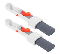 iplusmile Lot De 2 Têtes De Nettoyage pour Piscine Anti- Anti-Calcaire Anti-Rouille Exfoliation Pierre