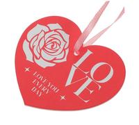 iplusmile Lot De 20 Étiquettes En Forme De Cœur Pour Cartes D & #39; Anniversaire Cartes De Saint-Valentin Étiquettes En Papier Pour Sacs Bonbons De Saint-Valentin