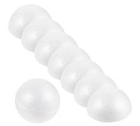 iplusmile Lot de 20 Supports Demi-Boule en Mousse de Fleur Polystyrène 100Mm pour Bouquet de Fleurs DIY Mariage Fêtes