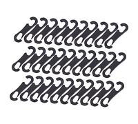 iplusmile Lot de 200 en Plastique pour Housses De Siège Auto - Petits De Fixation en S Robustes