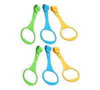 iplusmile Lot de 3 Anneaux de Traction pour Bébé Aide Marche Matériaux Sûrs Conception Pratique Accessoires pour Berceau Favorise L'Équilibre Stabilité