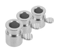 iplusmile Lot De 3 Protège-Fourchettes pour Barbecue Fixateur De Grillades Accessoire De Fixation pour Rôtissoire Fourchettes À Rôtir Butée De Broche Accessoire De Grillades Douille