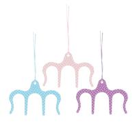 iplusmile Lot de 3 Signets en Acier Inoxydable Forme M Marque-Pages Métalliques pour Lecture Accessoires de Bureau Pratiques et Décoratifs Usage Scolaire et Personnel Couleur Aléatoire