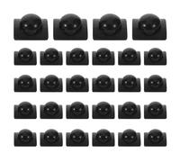 iplusmile Lot de 30 Capuchons Étanches en Caoutchouc pour Interrupteur à Bouton-Poussoir de Lampe Torche Puissante Protection Résistante à L’Usure Pièces Détachées Compatibles pour Usage