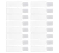 iplusmile Lot de 30 Mini-bouteilles Vides 30 Ml en Polypropylène Bouchon à Vis Étanche, Bouteilles Remplaçables Portables pour Solutions de Soin Lentilles, Accessoire de Voyage Compact