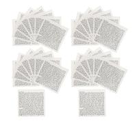 iplusmile Lot de 30 Parchemins de Bénédiction pour Porte Mezouza Traditionnelle Juive Écriture Hébraïque Décoration Religieuse pour Chambranle D’entrée Ornement Maison Juive pour Protection