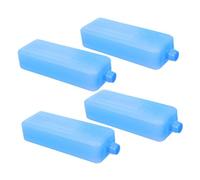 iplusmile Lot de 4 Blocs Réfrigérants Longs en Cristal de Glace Réutilisables pour Refroidisseur d'air Boîtes à Glace Silencieuses Portable pour Maison Bureau et Camping