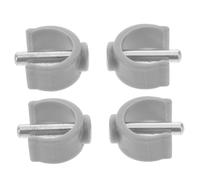 iplusmile Lot De 4 Clips En c Pour Poignées De Déambulateur En Aluminium Ø22mm, Accessoires Plastiques Antidérapants Robustes Pour Cannes De Marche, Sécurité Renforcée Intérieur Extérieur, Utilisation