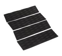 iplusmile Lot de 4 Coussins de Traction Antidérapants en Mousse EVA Légère pour Planches de Surf Tampons Auto-Adhésifs Rainures Profilées Compatibles Shortboards et Longboards